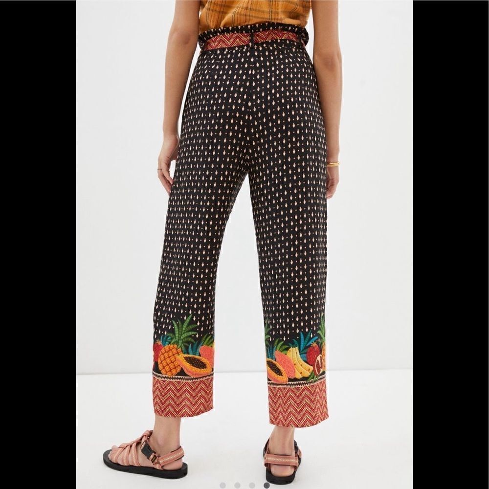 NWT Farm Rio Tucker Paper-bag Pants - Picture 4 of 4